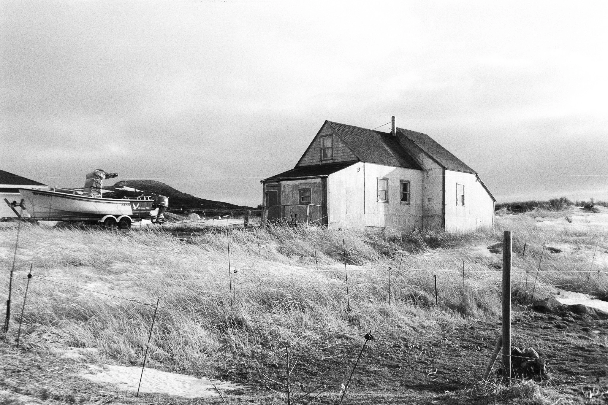 Saint-Pierre-et-Miquelon sous la neige