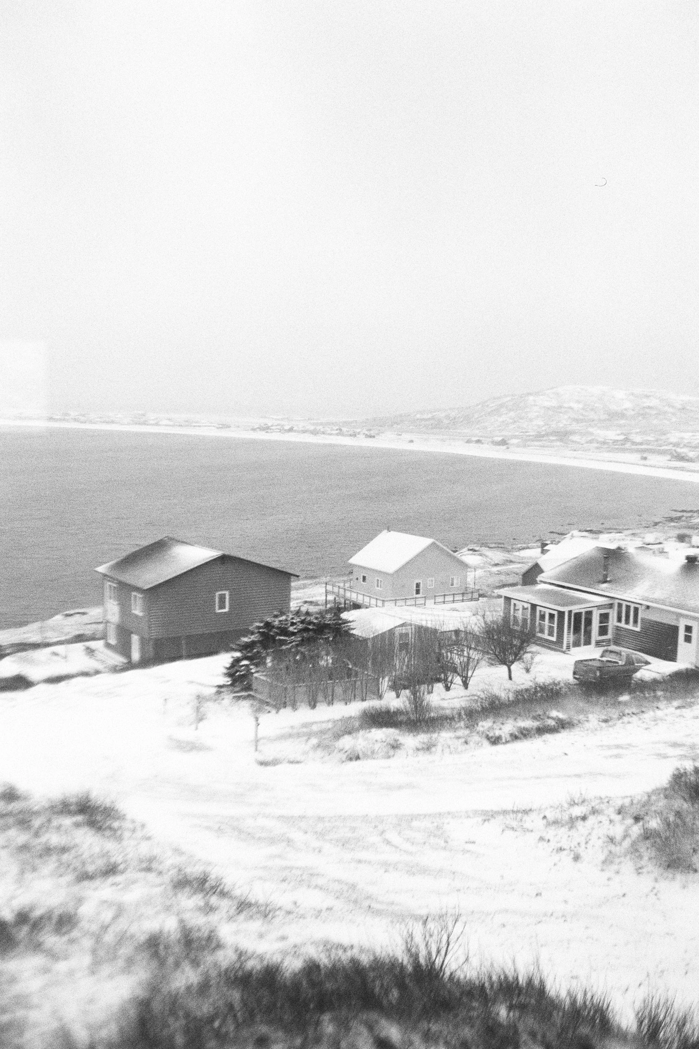 Saint-Pierre-et-Miquelon sous la neige