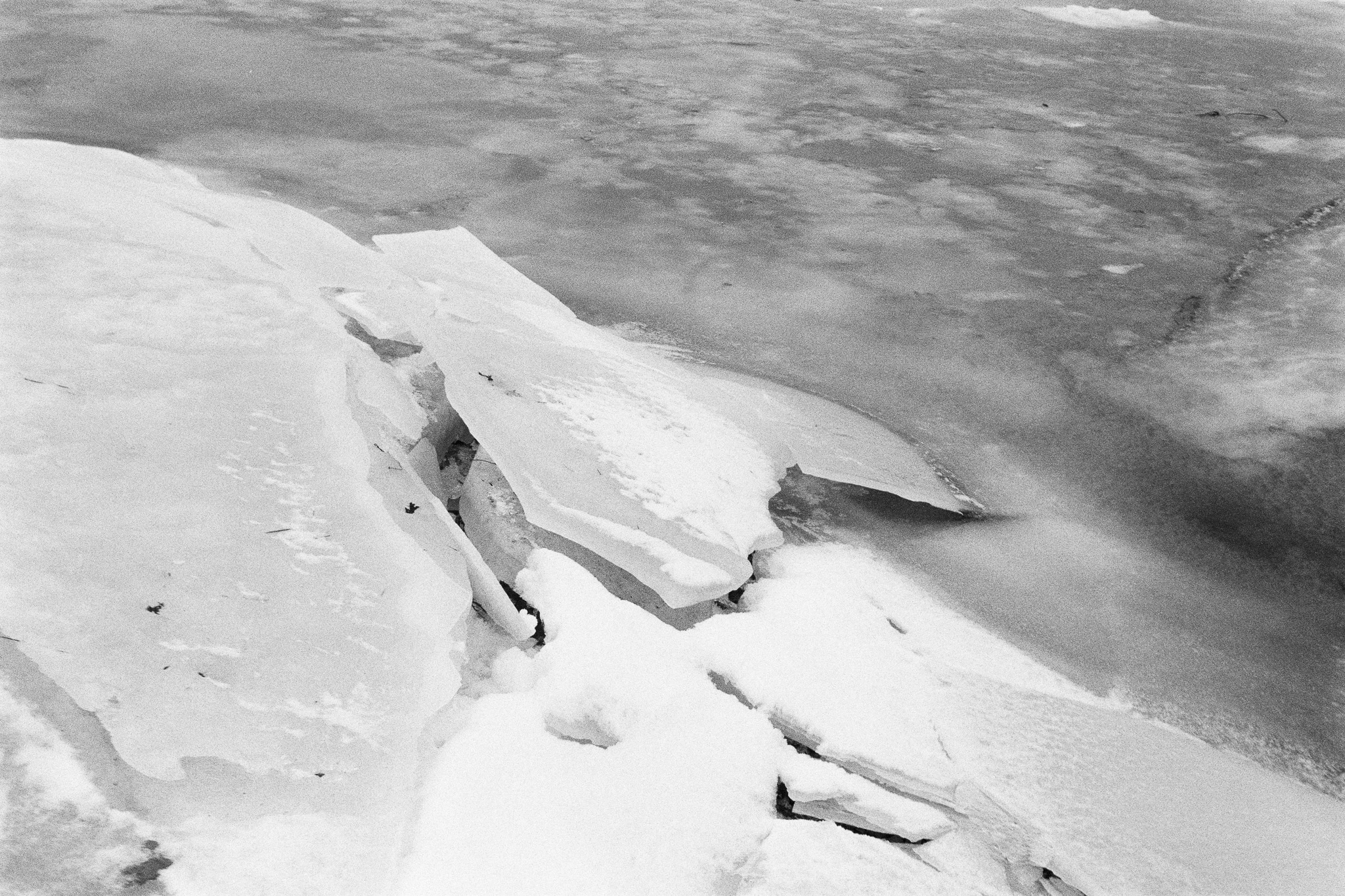 Saint-Pierre-et-Miquelon sous la neige
