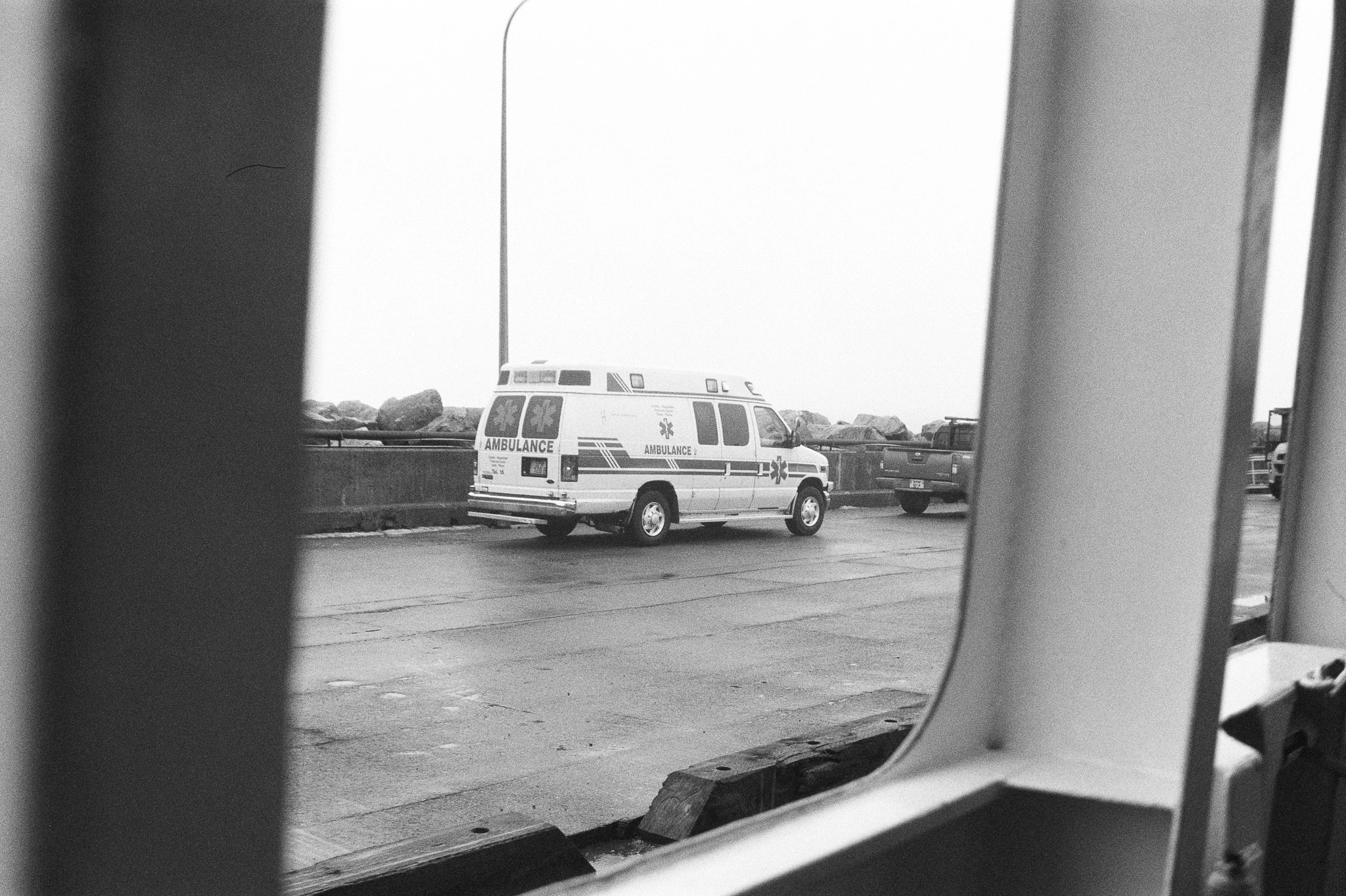 Saint-Pierre-et-Miquelon sous la neige
