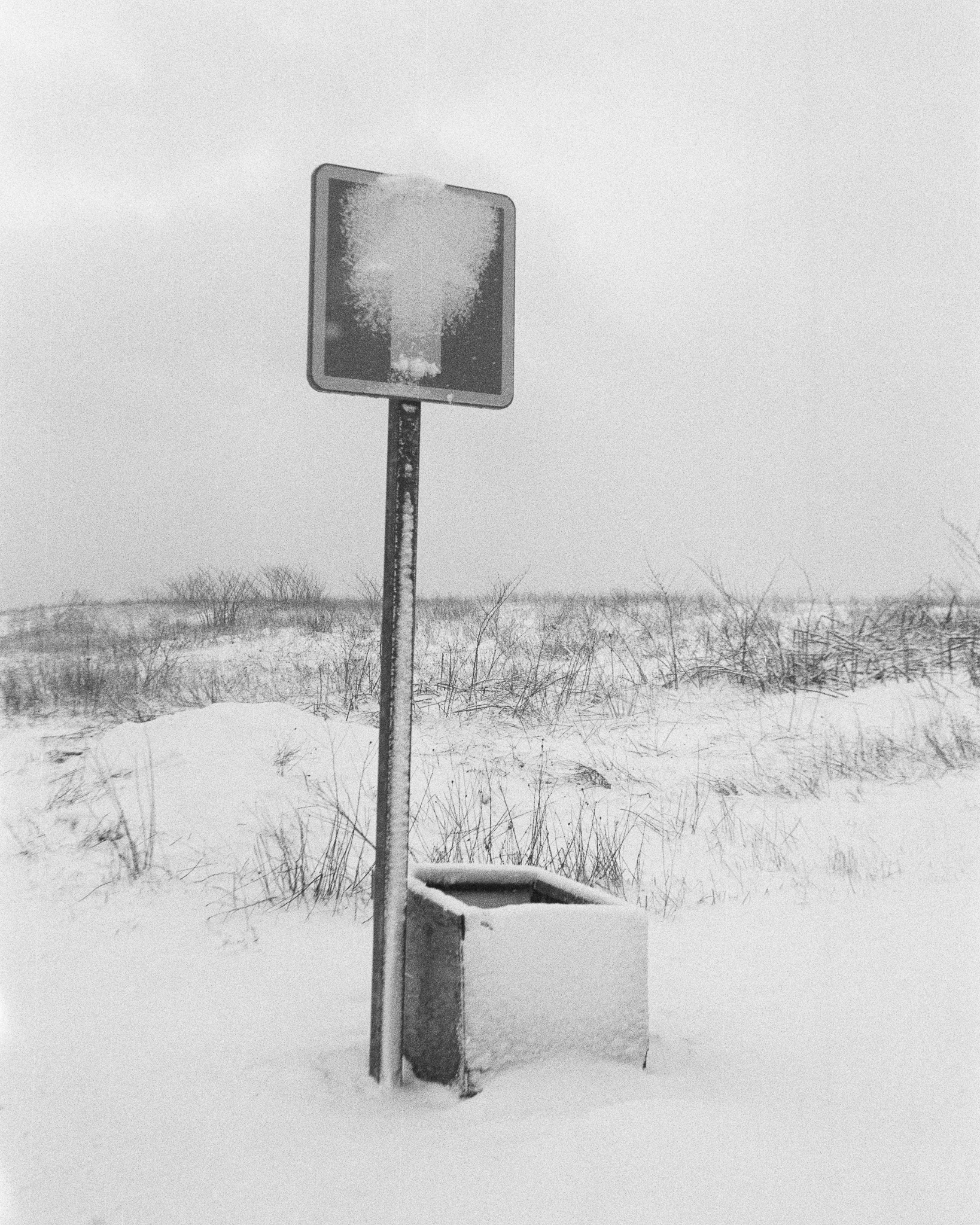 Saint-Pierre-et-Miquelon sous la neige