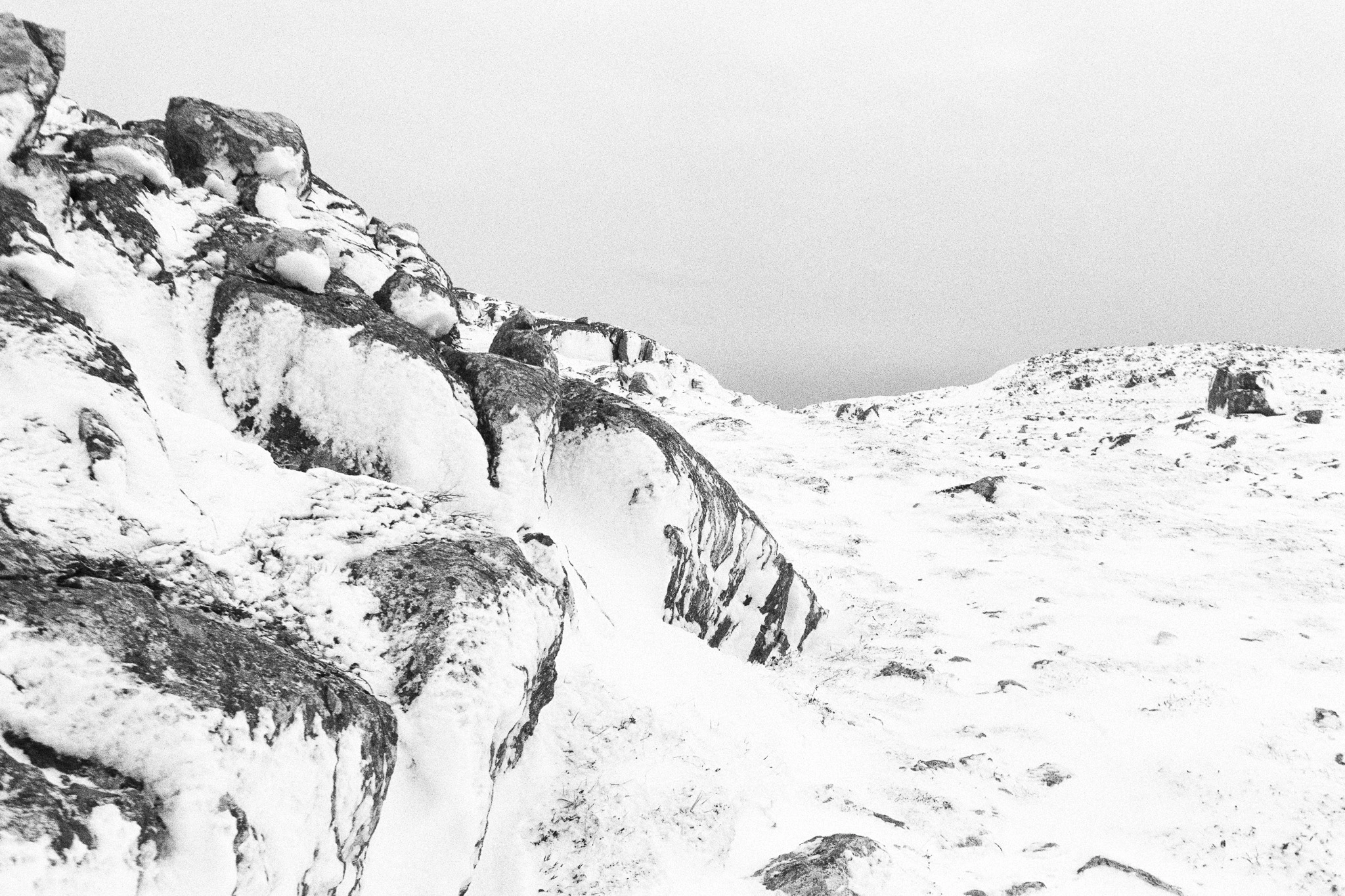 Saint-Pierre-et-Miquelon sous la neige