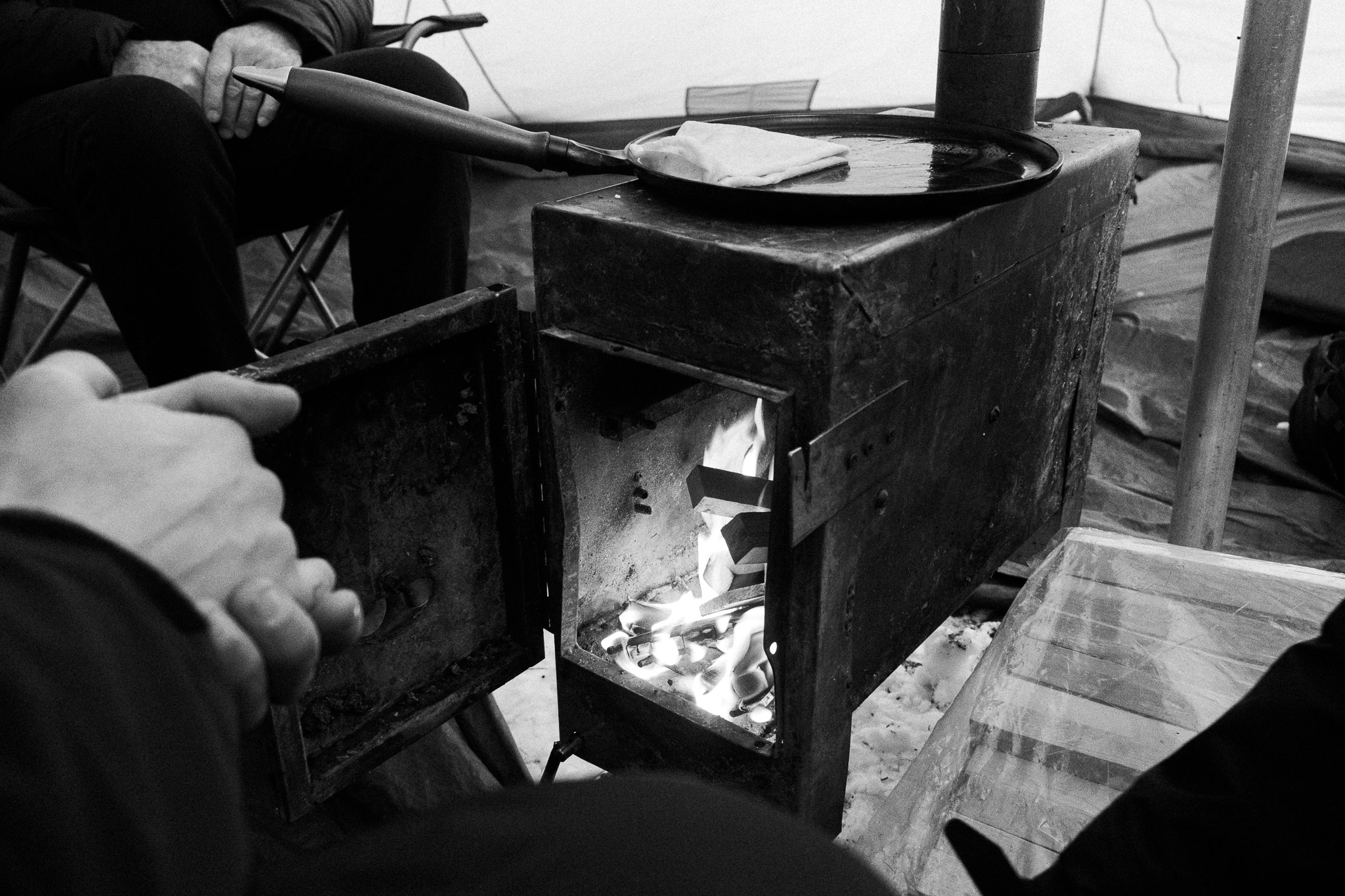 Saint-Pierre-et-Miquelon sous la neige