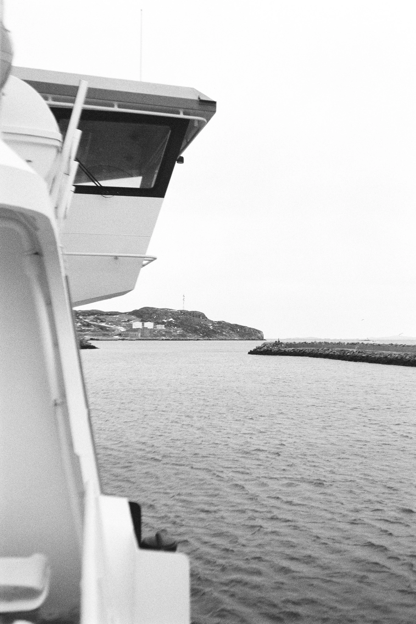 Saint-Pierre-et-Miquelon sous la neige