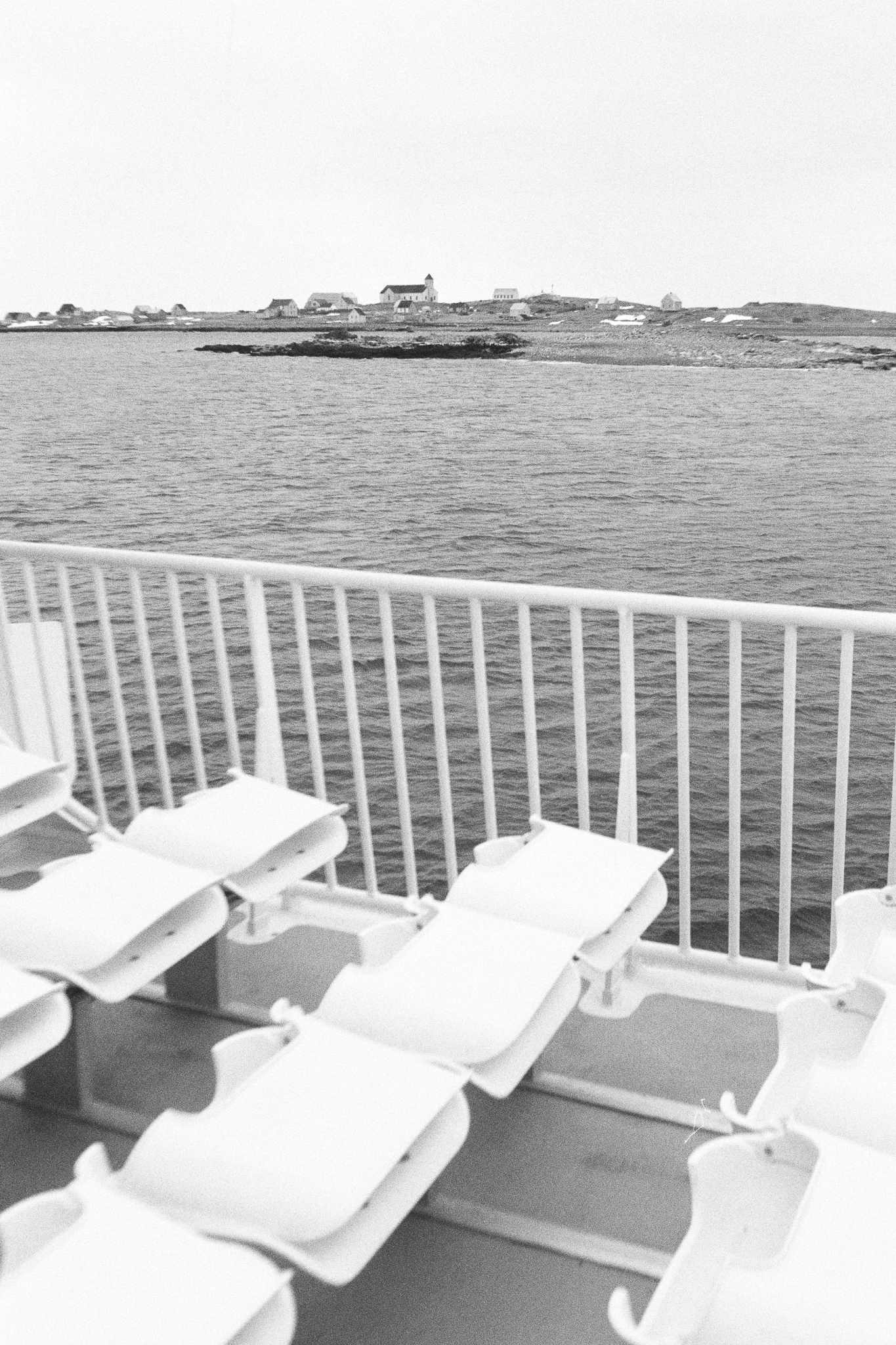 Saint-Pierre-et-Miquelon sous la neige