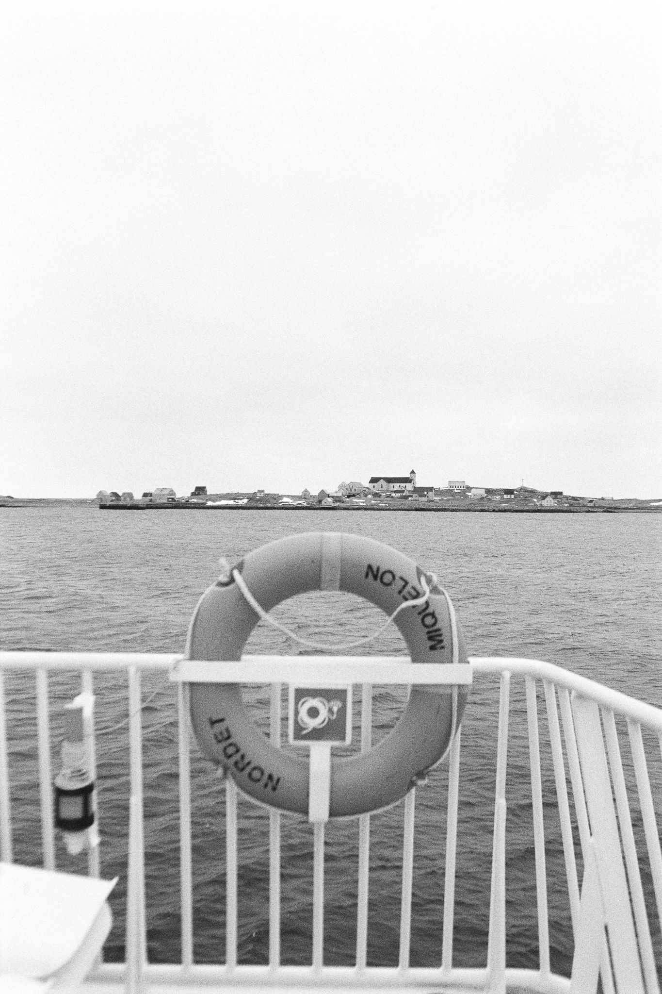 Saint-Pierre-et-Miquelon sous la neige