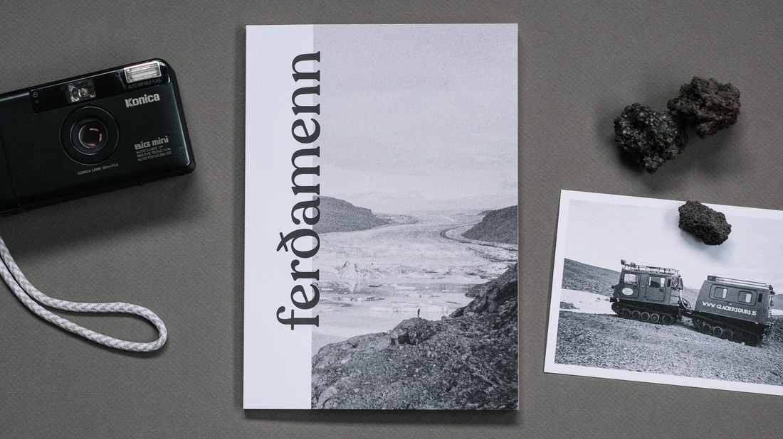 Ferðamenn — zine photographique de Grégory Mignard et Yves Quéré sur un voyage en Islande